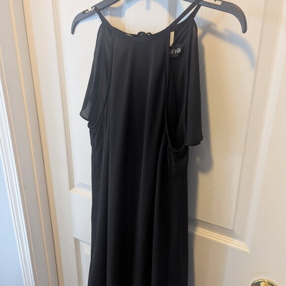 Fab Rik midi slip little black dress - Medium - Picture 3 of 8